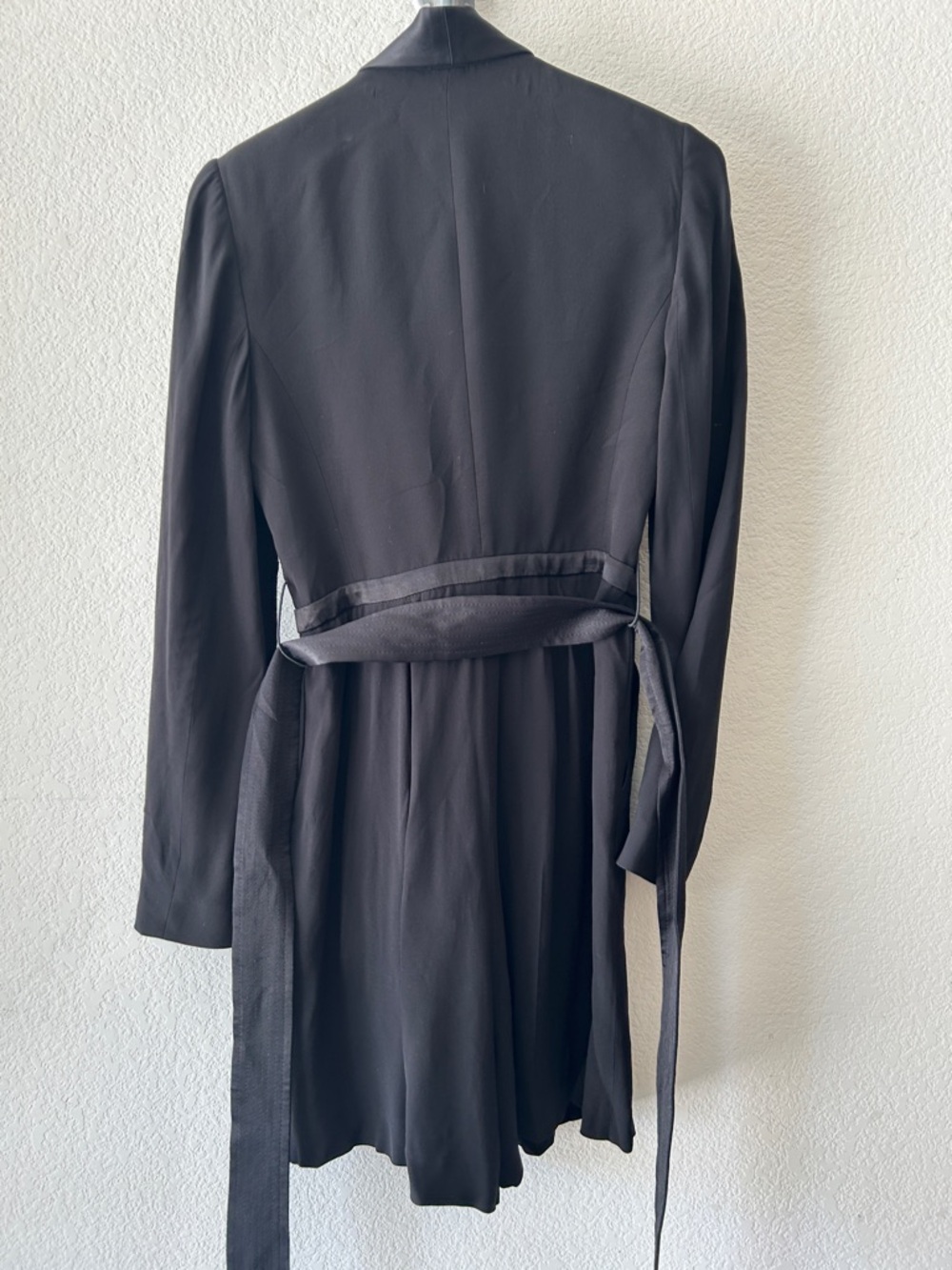 Karen Millen Black Tuxedo Romper Shorts size US 2 - Picture 5 of 6